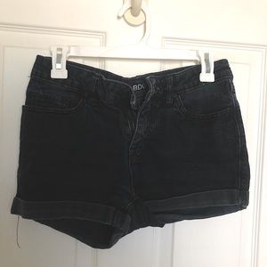 BDG Alexa Black Shorts